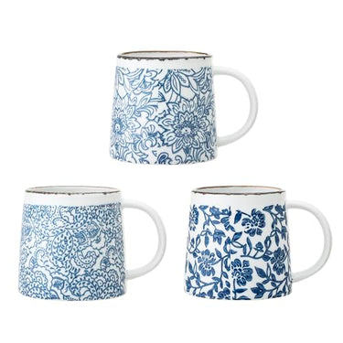 Bloomingville BCHR-Set 3tlg, 3 Stück (1er Pack), Blau im Sale